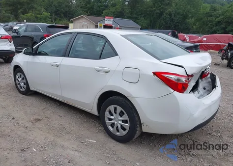 2015 Toyota Corolla L из США, поврежденный, VIN 2T1BURHEXFC454367